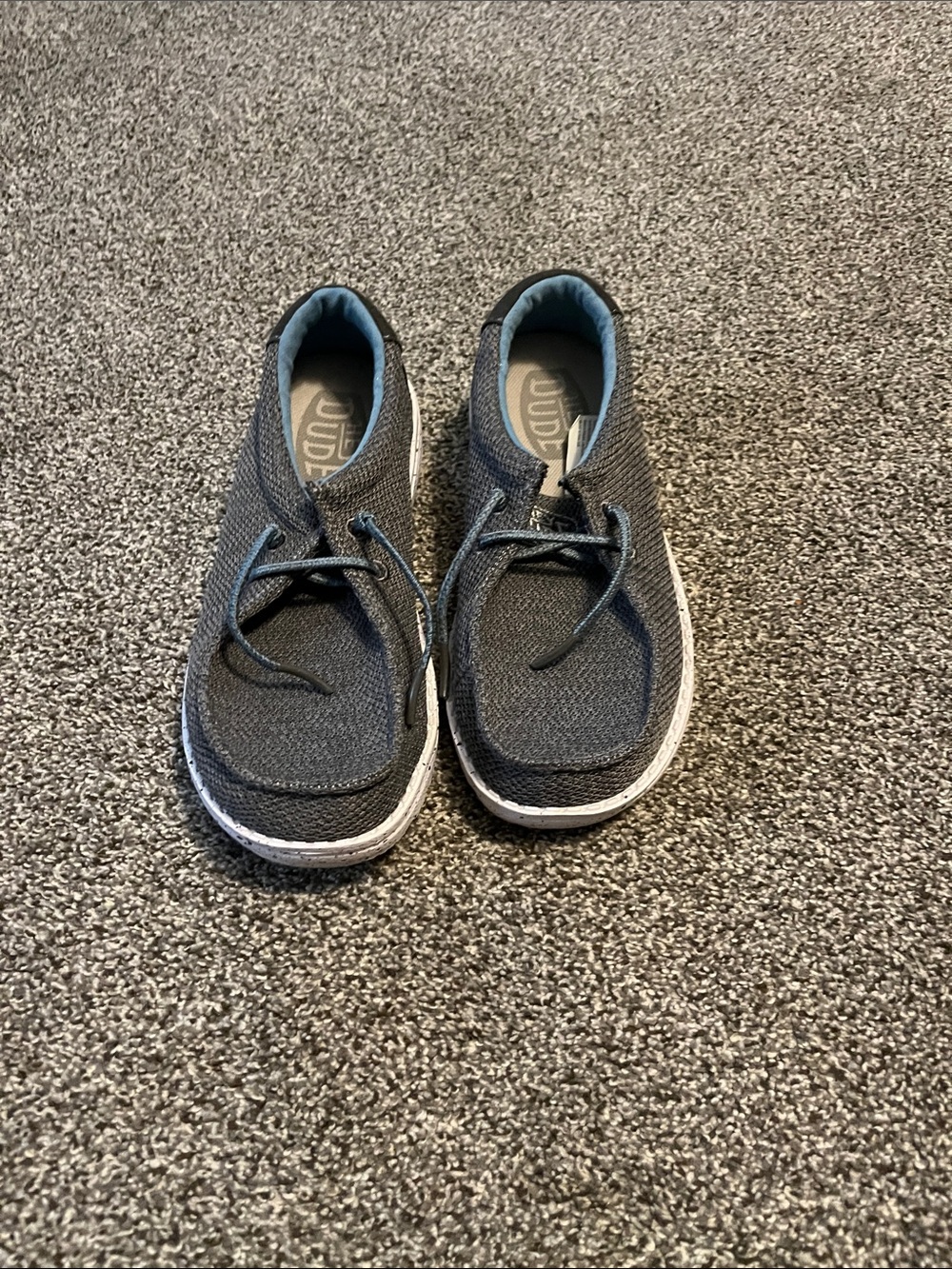 Hey Dude Kids Navy Blue Slip-On Sneakers